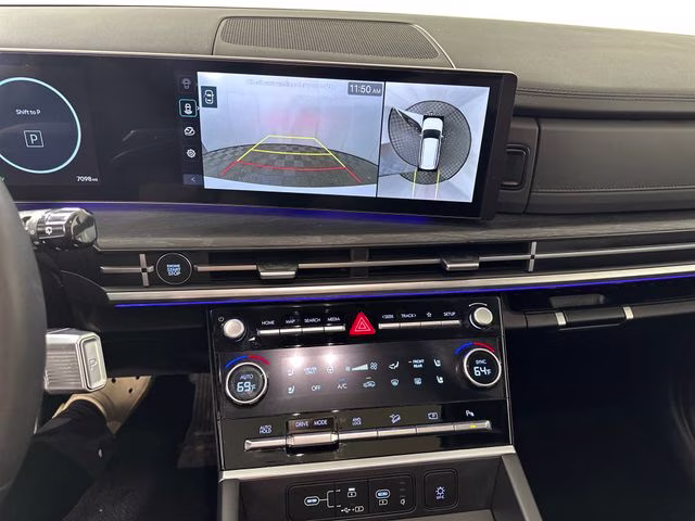 2025 Serenity White Hyundai Santa Fe Hybrid Limited AWD SUV