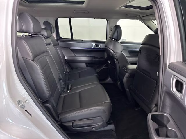 2025 Serenity White Hyundai Santa Fe Hybrid Limited AWD SUV