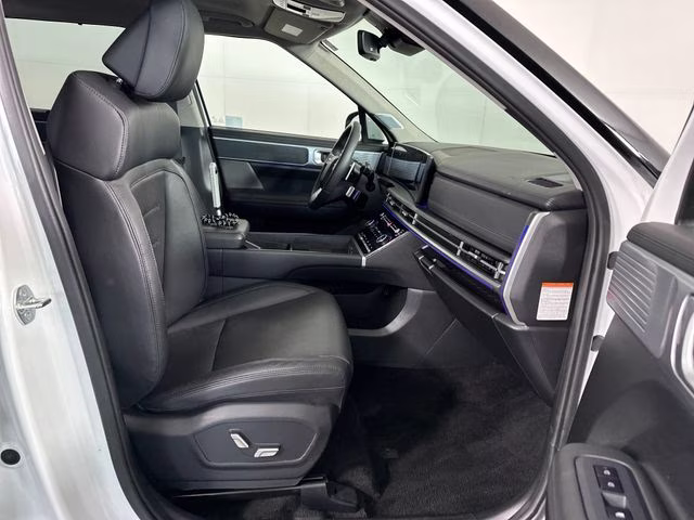 2025 Serenity White Hyundai Santa Fe Hybrid Limited AWD SUV