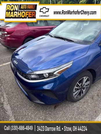 2024 Deep Sea Blue Kia Forte LXS FWD Sedan