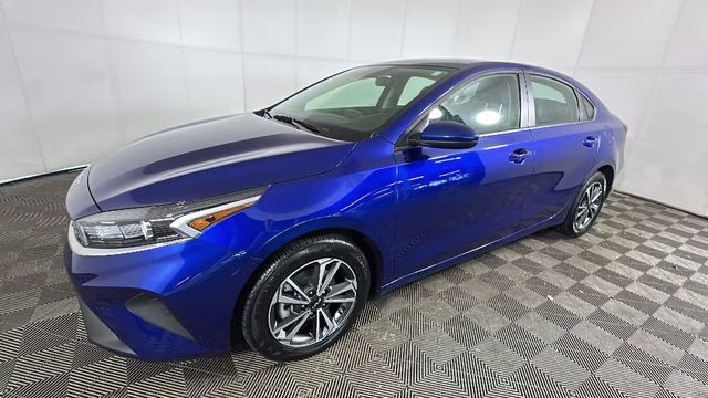 2024 Deep Sea Blue Kia Forte LXS FWD Sedan