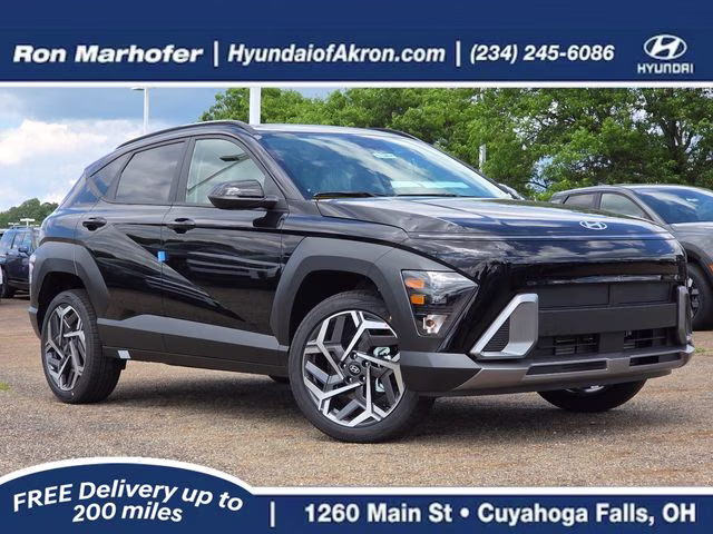 2026 Abyss Black Pearl Hyundai Kona SEL Premium AWD SUV