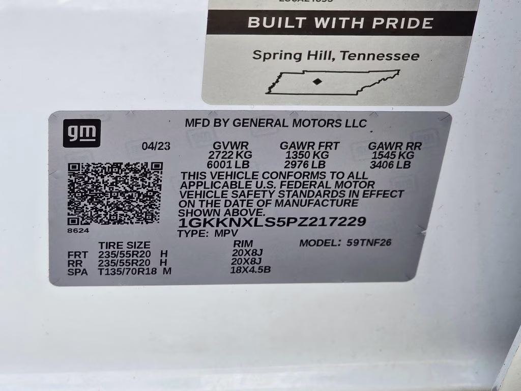 2023 Summit White GMC Acadia Denali AWD SUV