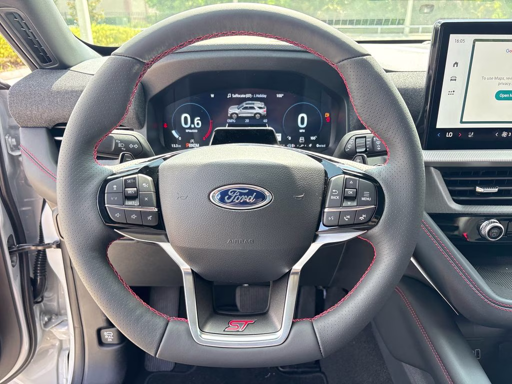 2026 Space White Metallic Ford Explorer ST 4X4 SUV