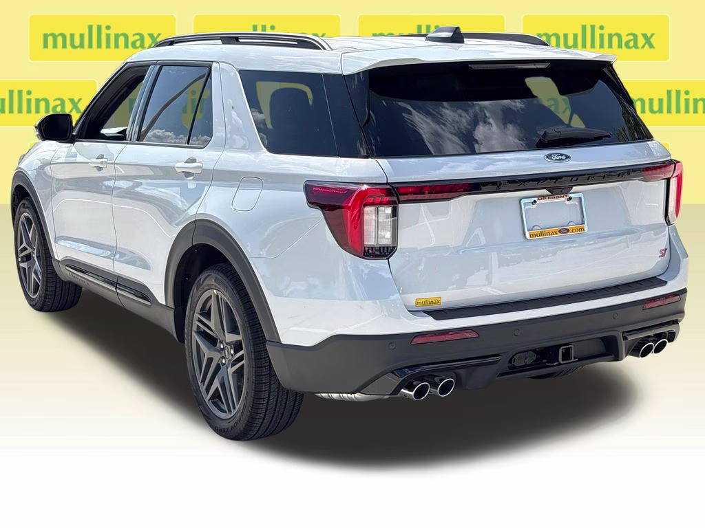 2026 Space White Metallic Ford Explorer ST 4X4 SUV