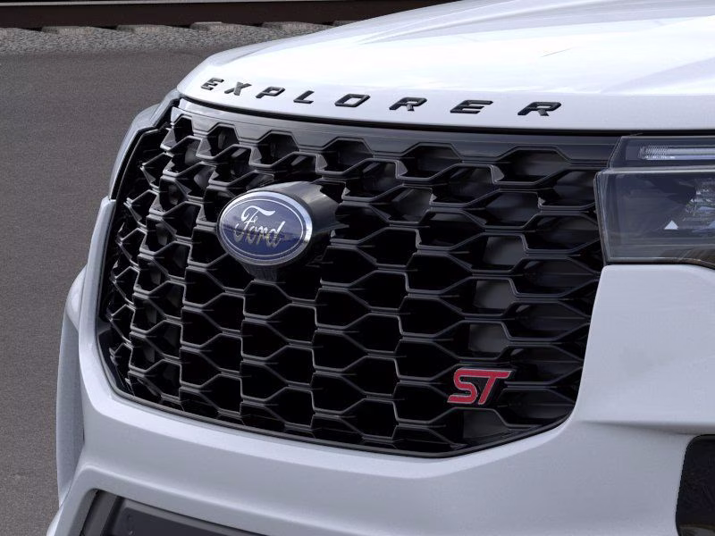2026 Space White Metallic Ford Explorer ST 4X4 SUV