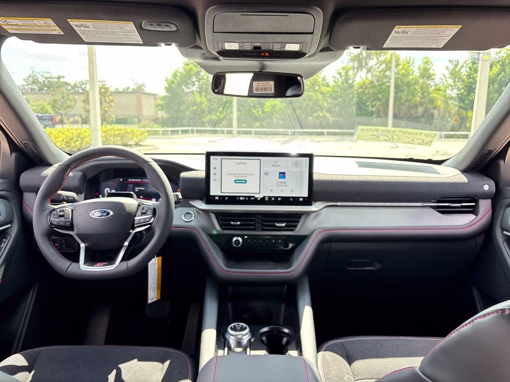 2026 Space White Metallic Ford Explorer ST 4X4 SUV