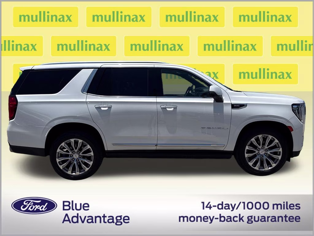 2021 White Frost Tricoat GMC Yukon Denali RWD SUV