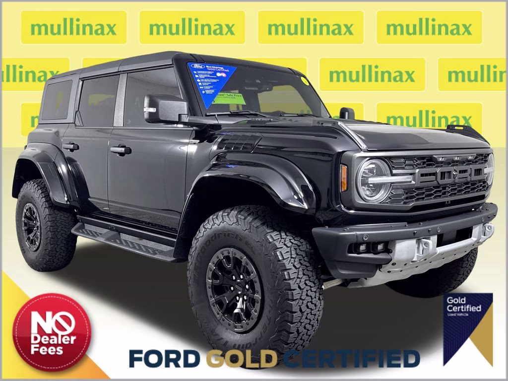 2024 Shadow Black Ford Bronco Raptor 4X4 SUV
