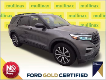 2023 Carbonized Gray Metallic Ford Explorer ST-Line RWD SUV