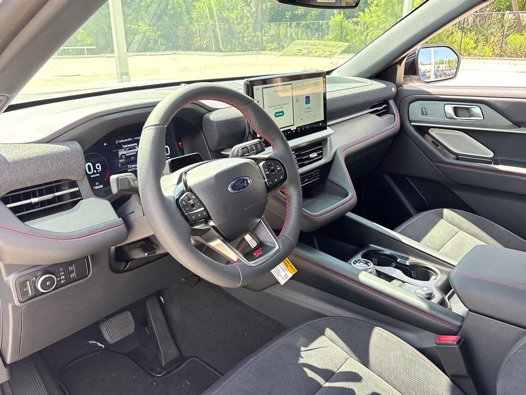 2026 Space White Metallic Ford Explorer ST 4X4 SUV