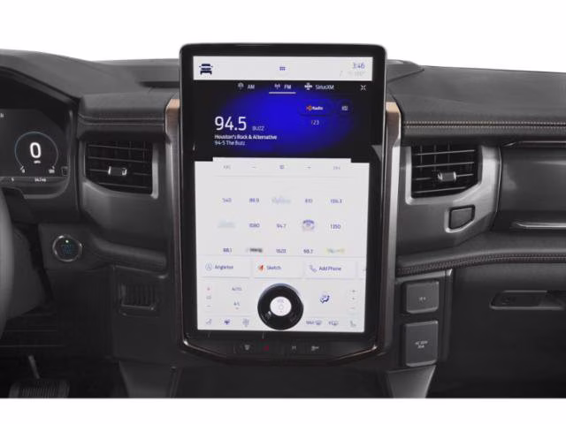 2023 Silver Metallic Ford F-150 Lightning Lariat AWD Truck