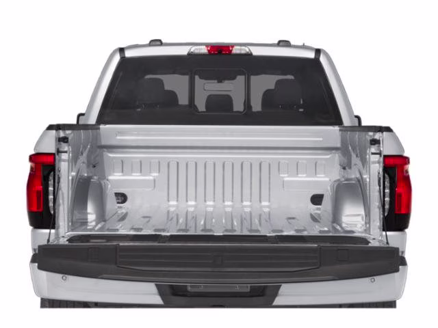 2023 Silver Metallic Ford F-150 Lightning Lariat AWD Truck