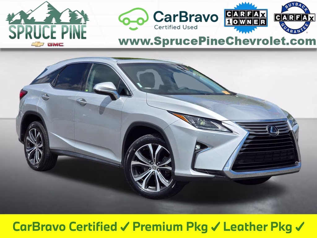 2017 Silver Lining Metallic Lexus RX 350 FWD SUV