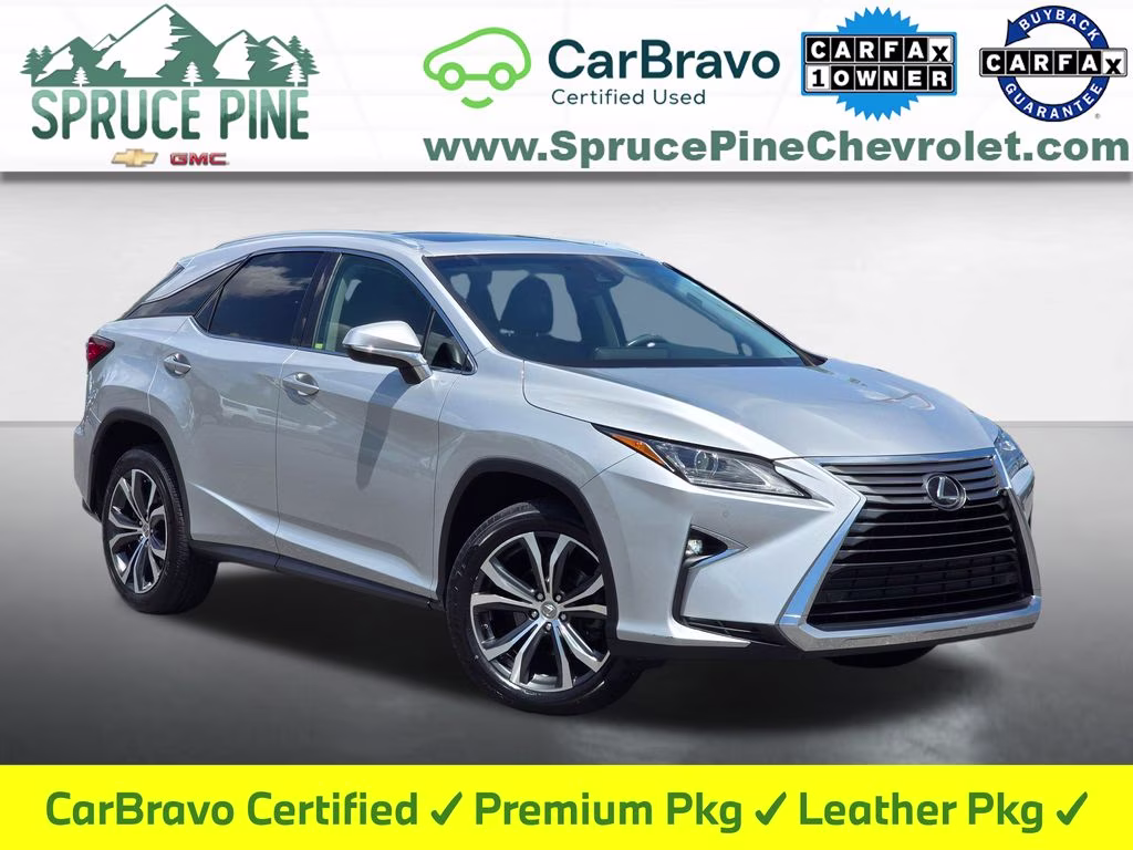 2017 Silver Lining Metallic Lexus RX 350 FWD SUV