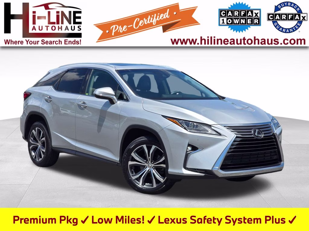2017 Silver Lining Metallic Lexus RX 350 FWD SUV