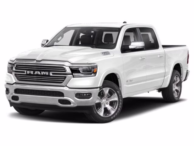 2022 Ivory White Tri-Coat Pearlcoat Ram 1500 Laramie 4X4 Truck
