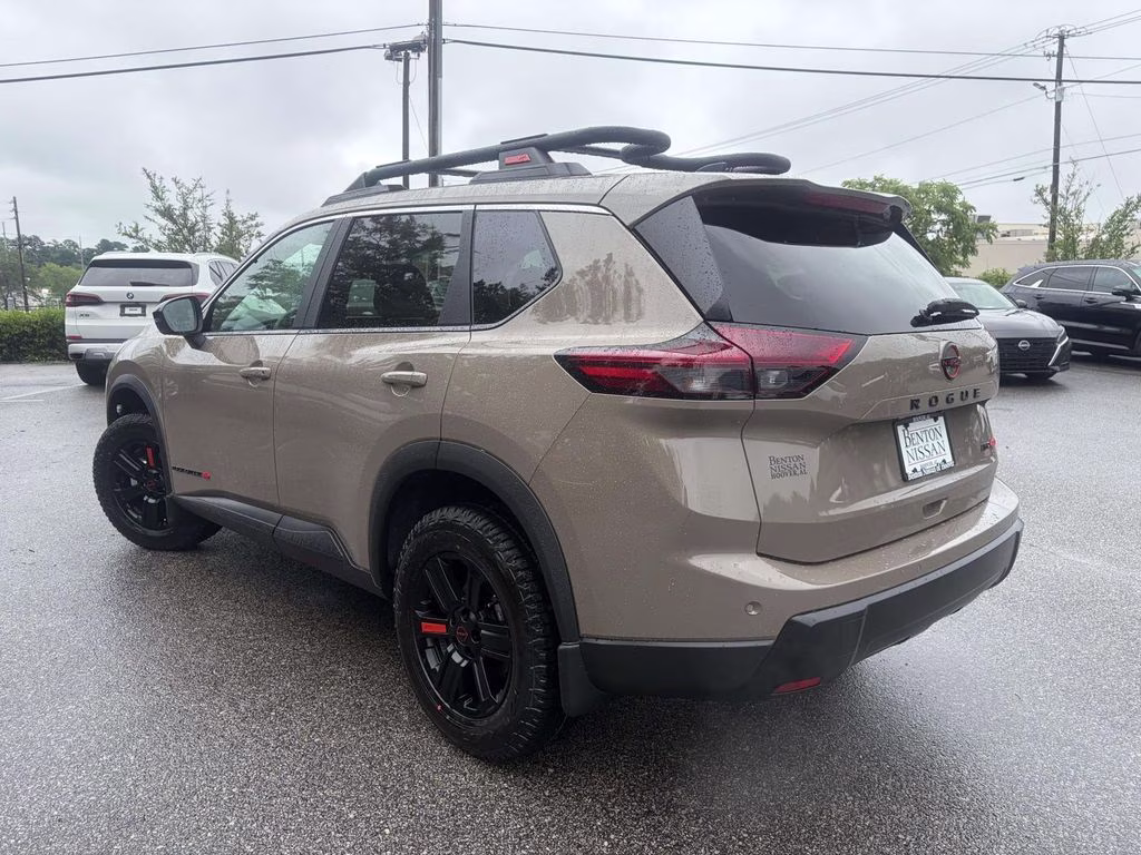 2026 Everest White Pearl Tricoat Nissan Rogue Rock Creek AWD SUV