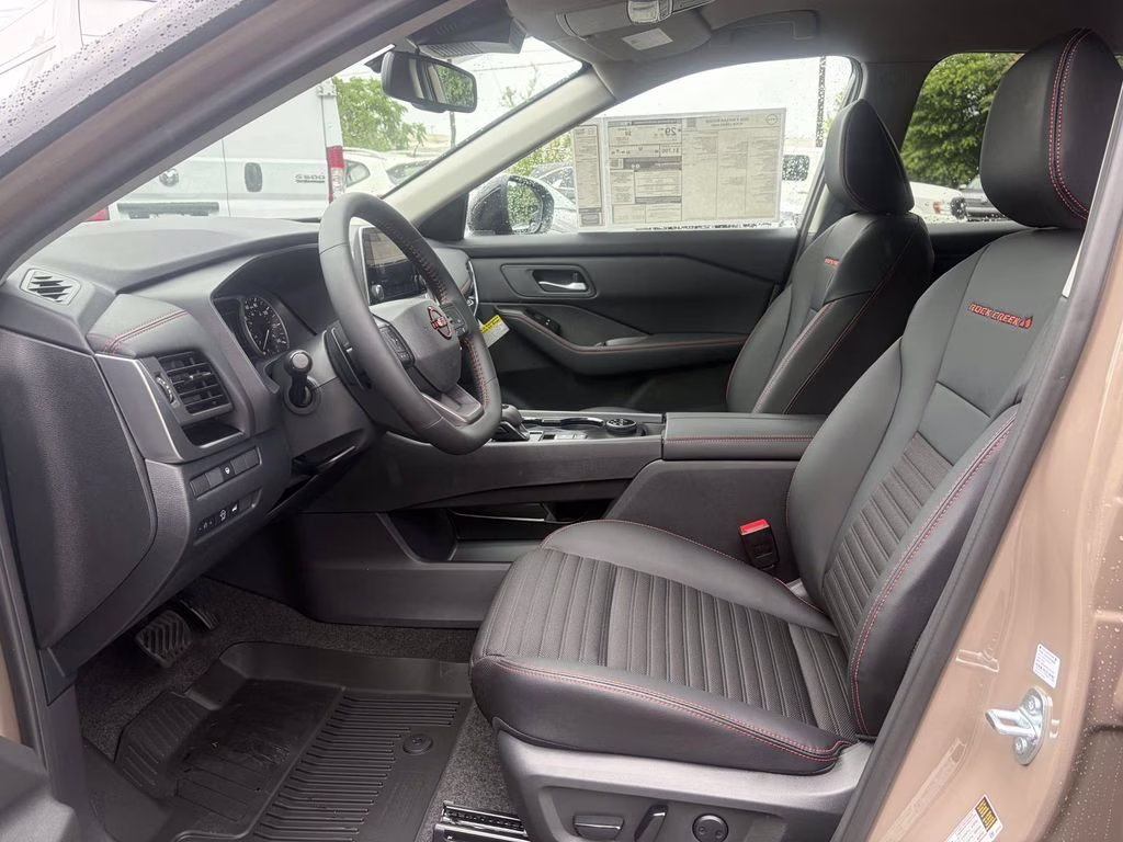 2026 Everest White Pearl Tricoat Nissan Rogue Rock Creek AWD SUV