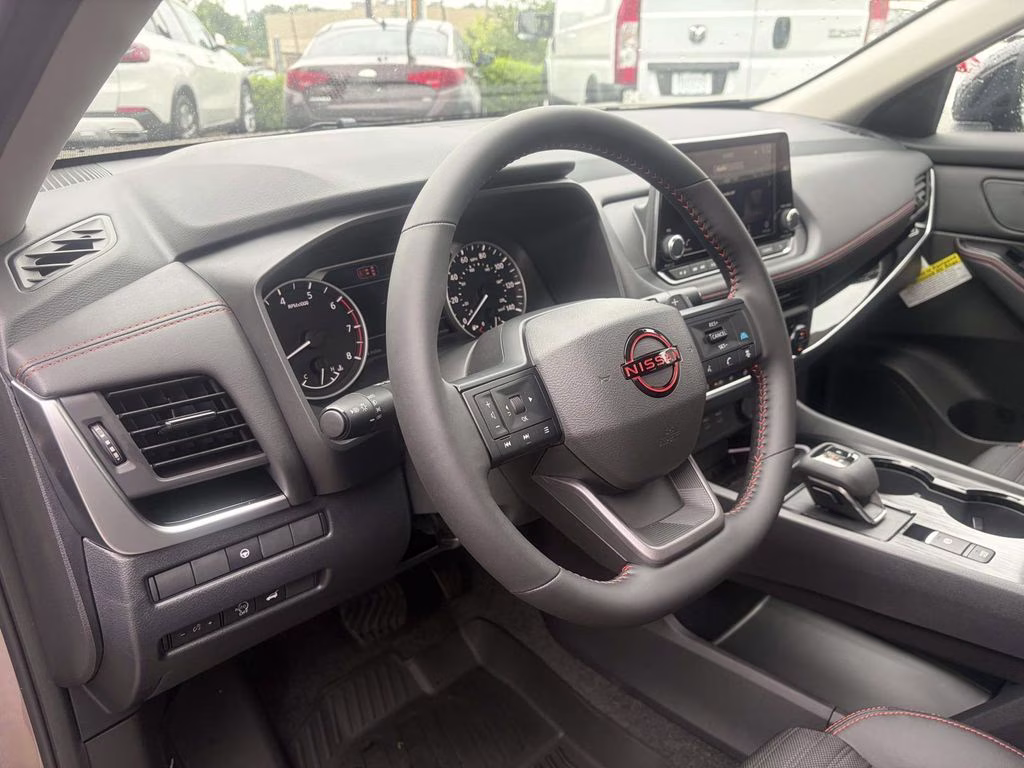 2026 Everest White Pearl Tricoat Nissan Rogue Rock Creek AWD SUV