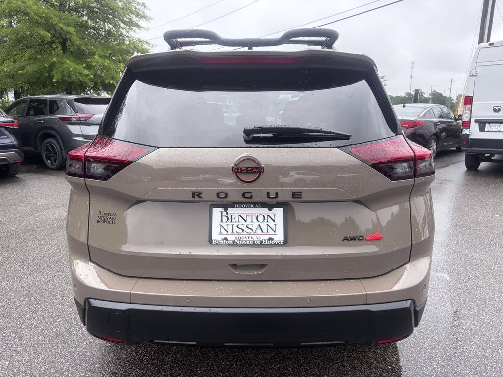 2026 Everest White Pearl Tricoat Nissan Rogue Rock Creek AWD SUV