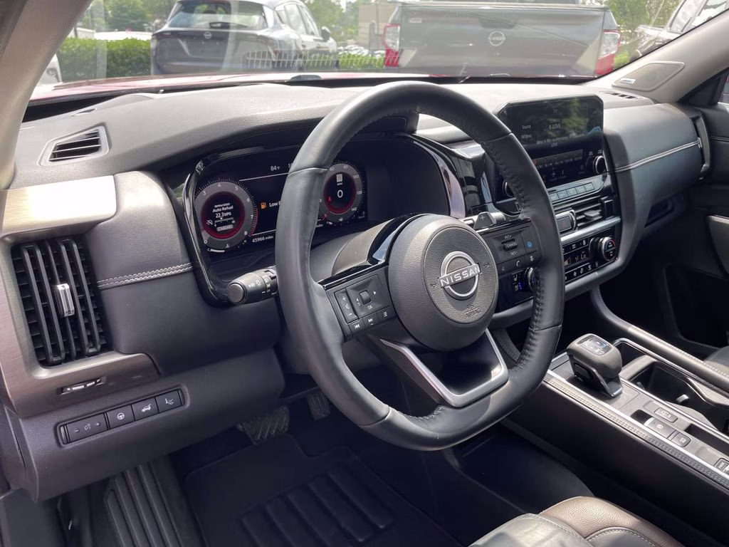 2022 Scarlet Ember Tintcoat Nissan Pathfinder Platinum FWD SUV