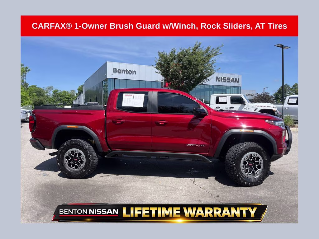 2023 Volcanic Red Tintcoat GMC Canyon AT4X 4X4 Truck