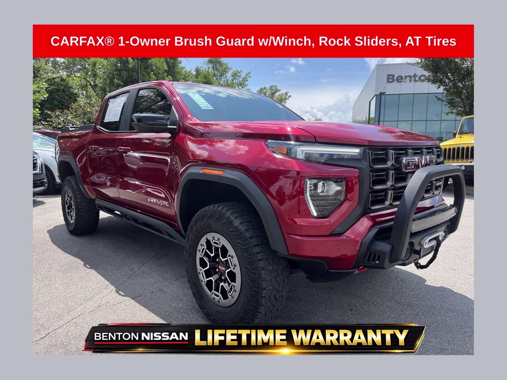 2023 Volcanic Red Tintcoat GMC Canyon AT4X 4X4 Truck