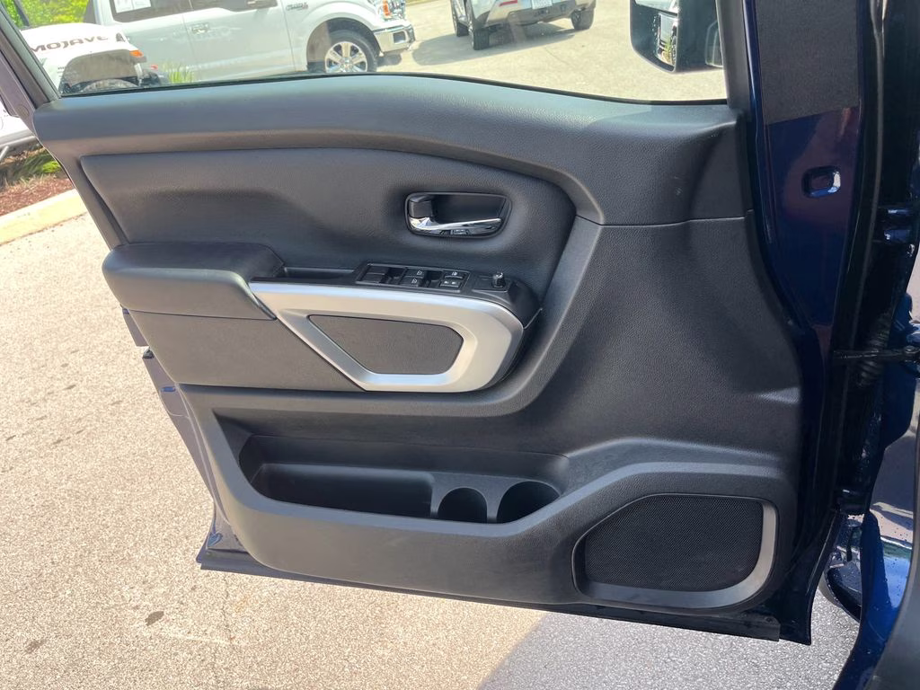 2024 Deep Blue Pearl Nissan Titan SV 4X4 Truck