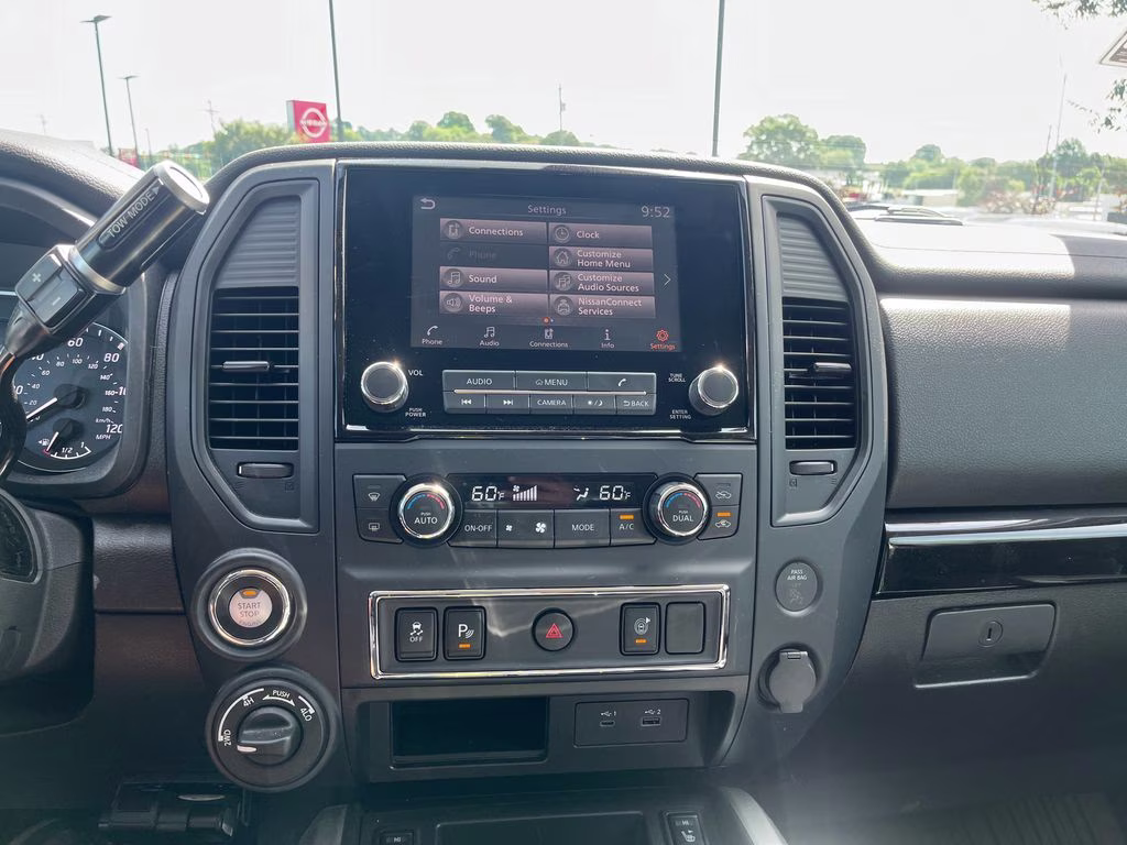 2024 Deep Blue Pearl Nissan Titan SV 4X4 Truck