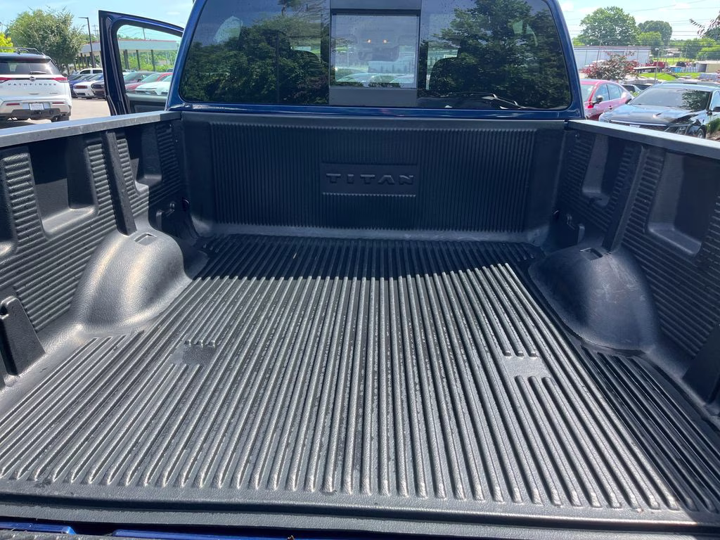 2024 Deep Blue Pearl Nissan Titan SV 4X4 Truck