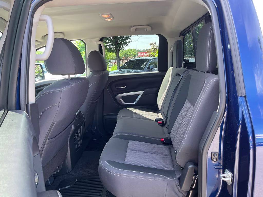 2024 Deep Blue Pearl Nissan Titan SV 4X4 Truck