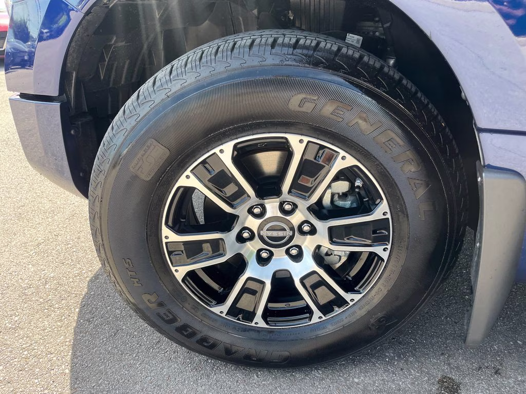 2024 Deep Blue Pearl Nissan Titan SV 4X4 Truck