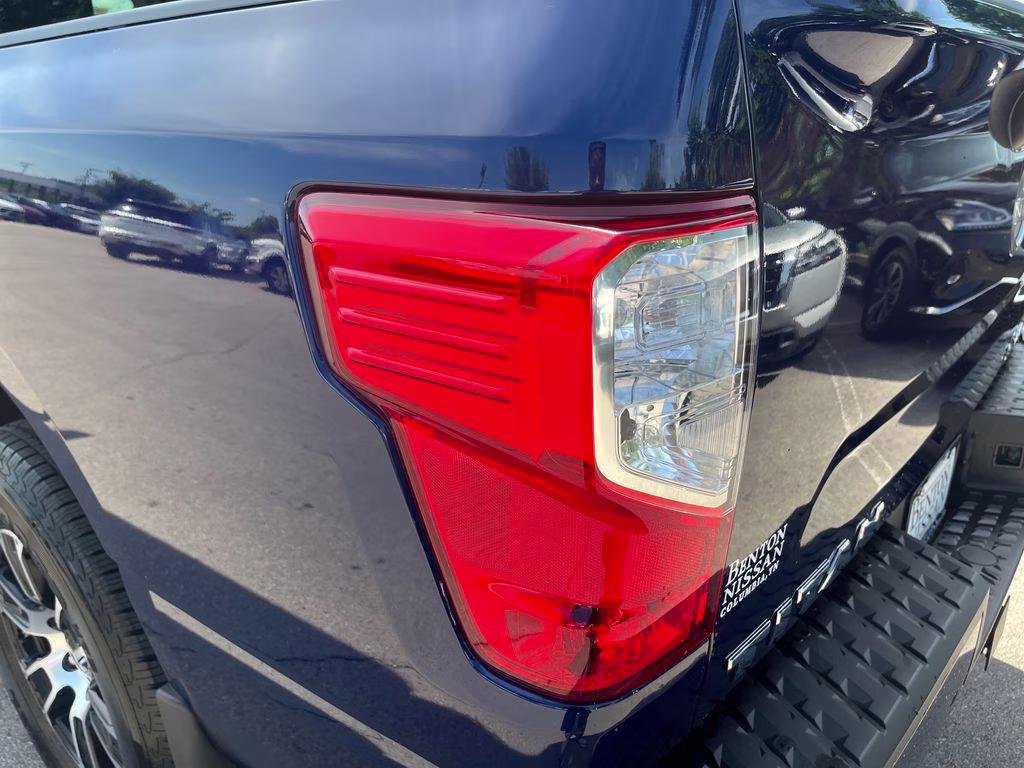 2024 Deep Blue Pearl Nissan Titan SV 4X4 Truck