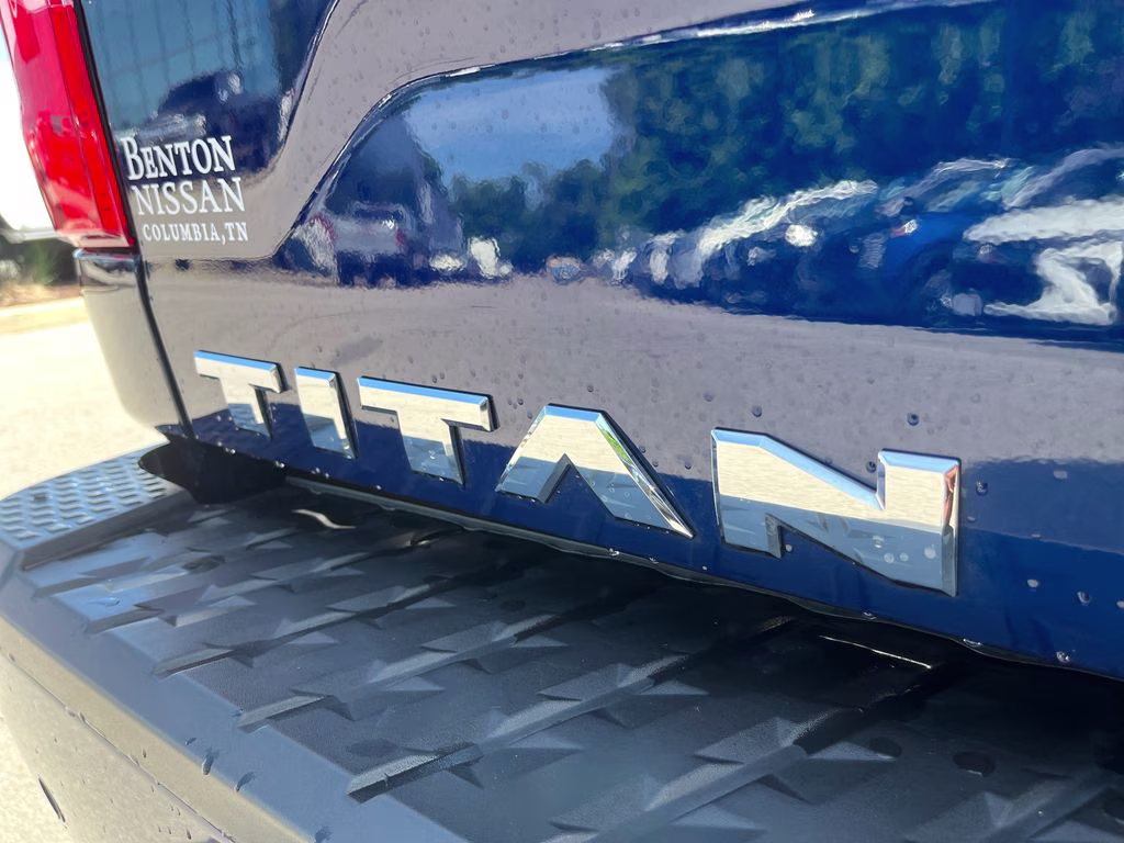 2024 Deep Blue Pearl Nissan Titan SV 4X4 Truck