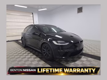 2022 Black Tesla Model X Plaid AWD SUV