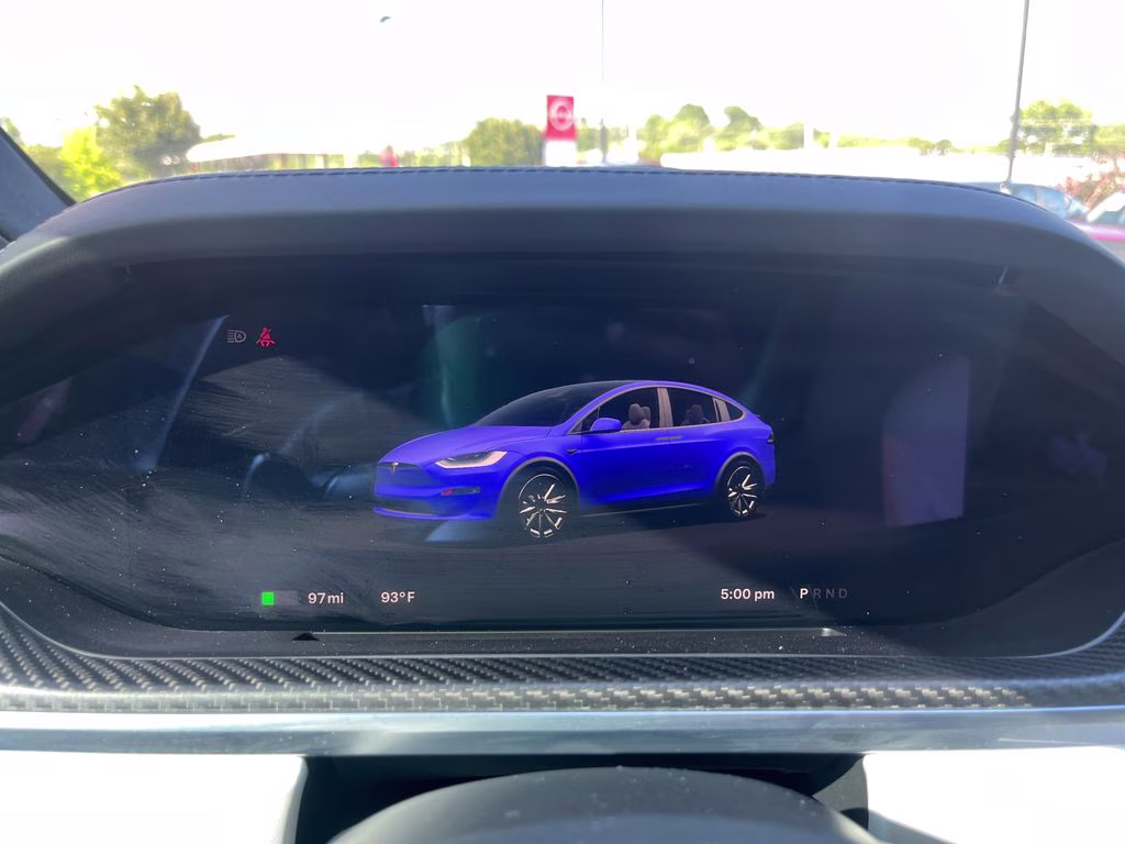 2022 Black Tesla Model X Plaid AWD SUV