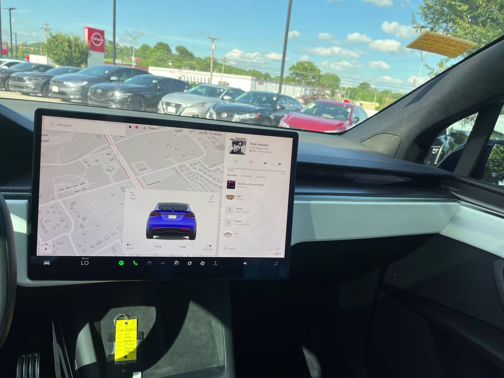 2022 Black Tesla Model X Plaid AWD SUV