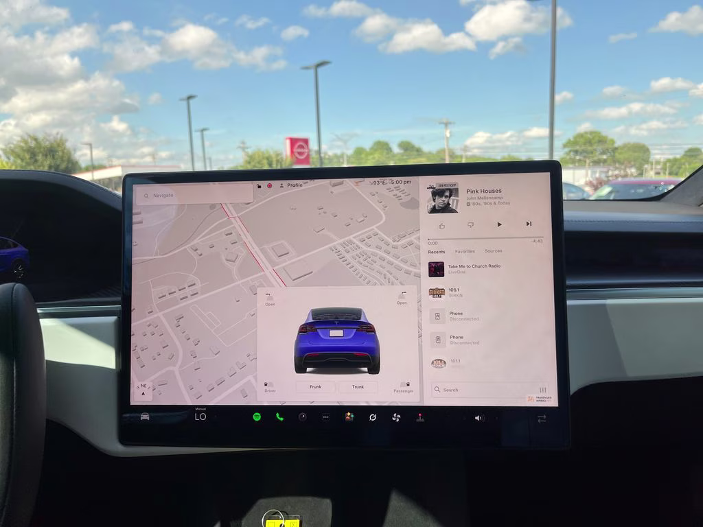 2022 Black Tesla Model X Plaid AWD SUV