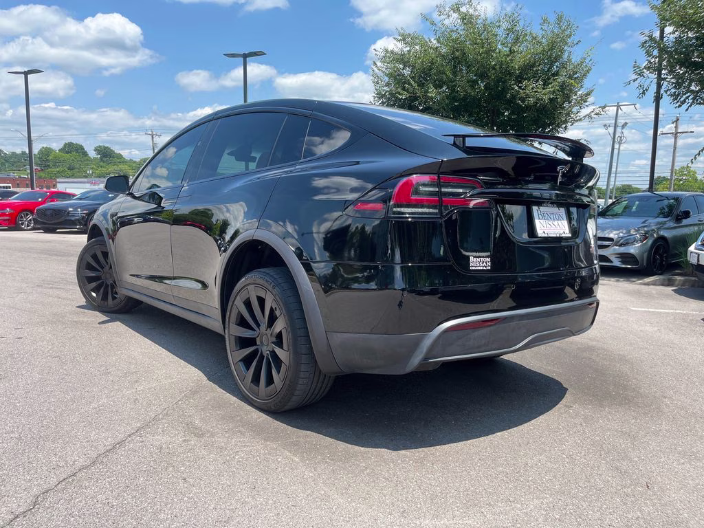2022 Black Tesla Model X Plaid AWD SUV