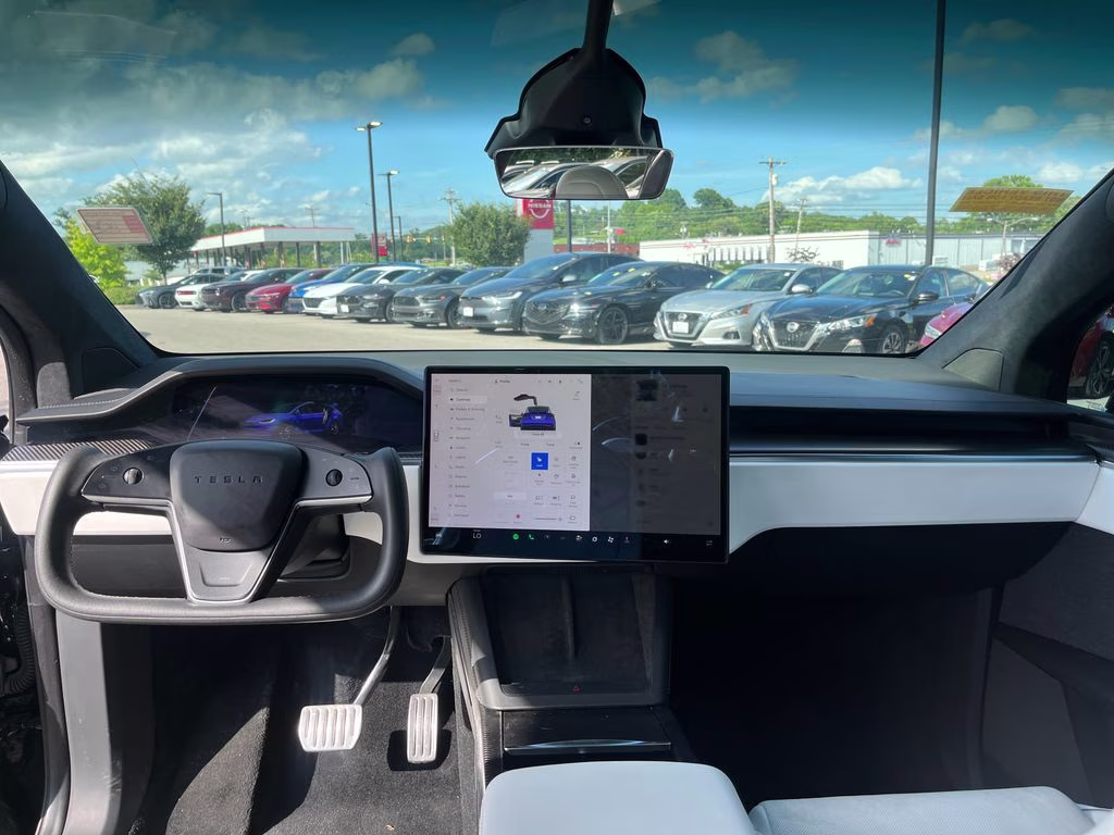 2022 Black Tesla Model X Plaid AWD SUV