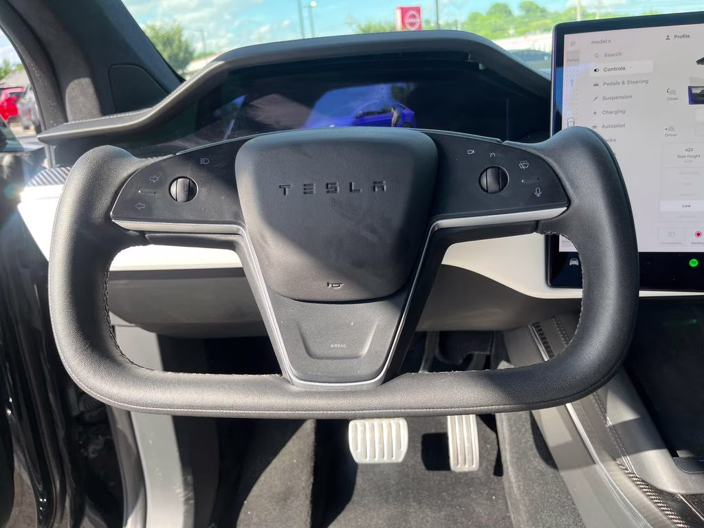 2022 Black Tesla Model X Plaid AWD SUV