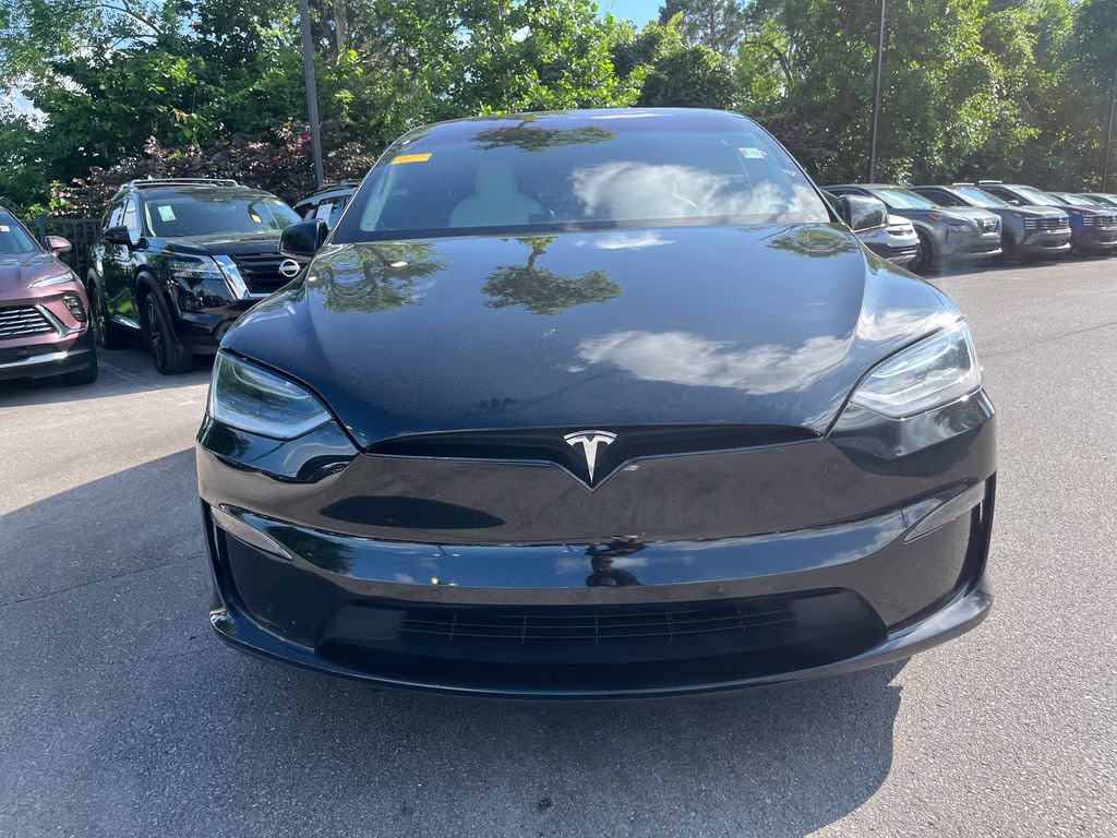 2022 Black Tesla Model X Plaid AWD SUV