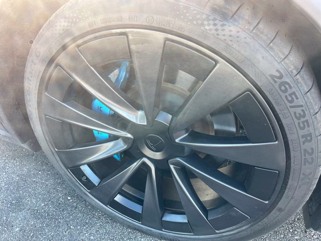 2022 Black Tesla Model X Plaid AWD SUV