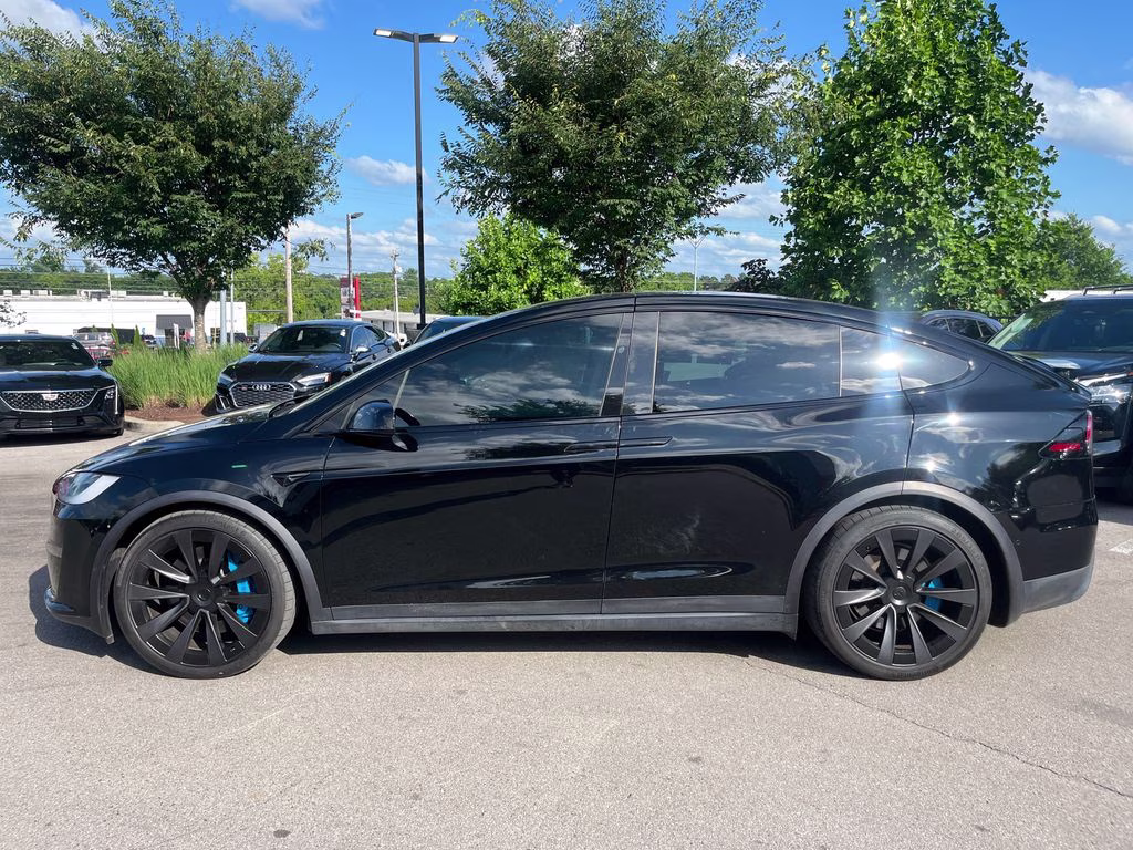2022 Black Tesla Model X Plaid AWD SUV