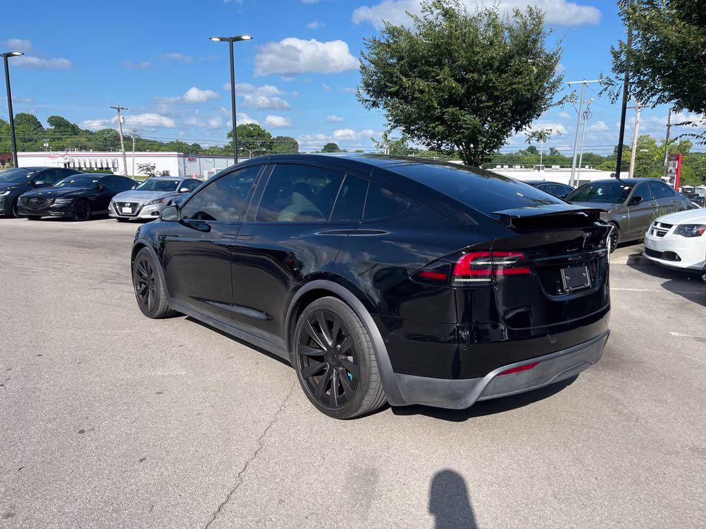 2022 Black Tesla Model X Plaid AWD SUV