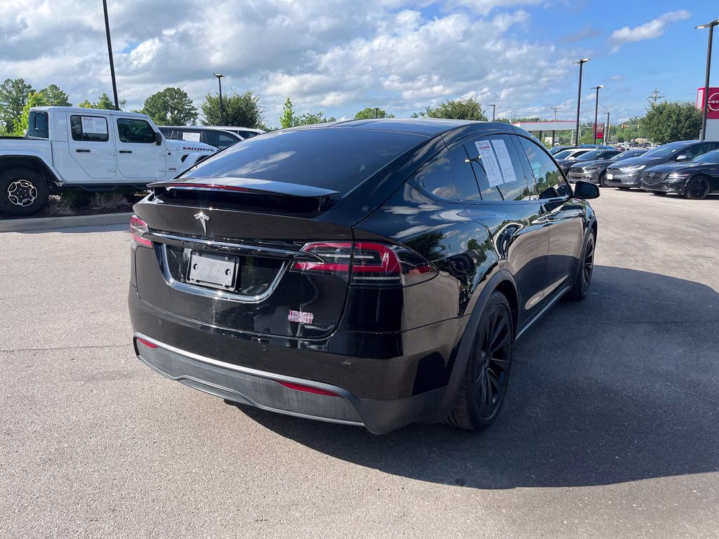 2022 Black Tesla Model X Plaid AWD SUV