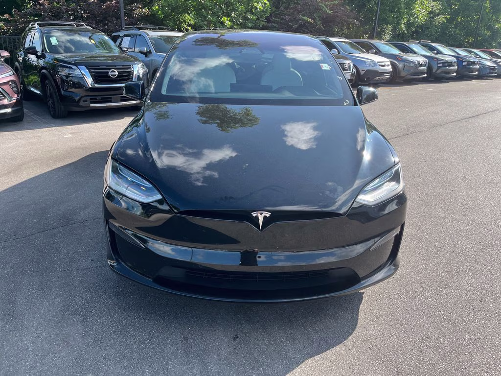 2022 Black Tesla Model X Plaid AWD SUV