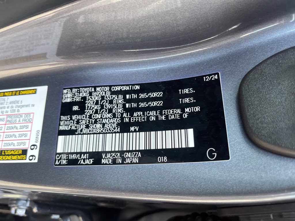 2024 Gray Pearl Lexus GX 550 Luxury 4X4 SUV