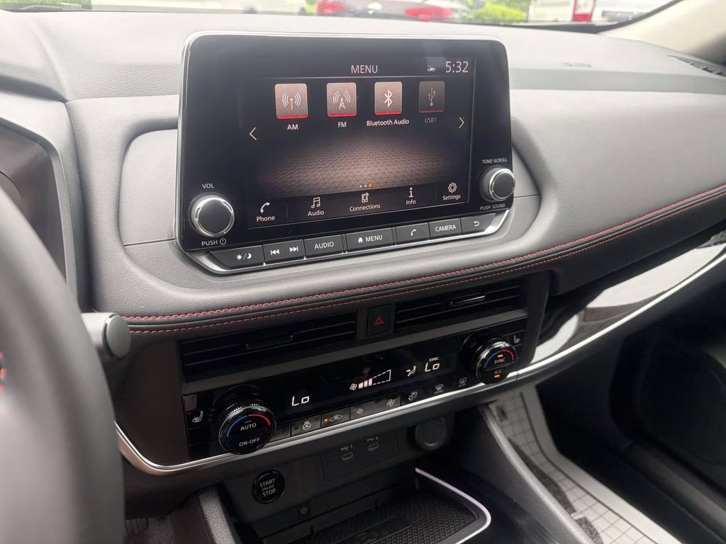 2026 Everest White Pearl Tricoat Nissan Rogue Rock Creek AWD SUV